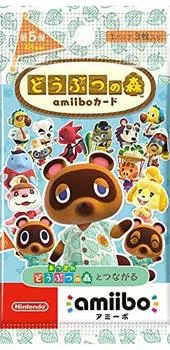 Карточка amiibo Animal Crossing 5-е издание, 25 комплектов (1КОРОБКА включена)