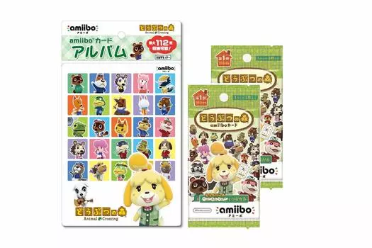 Карточка amiibo Animal Crossing, том 1, альбом для карт amiibo Animal Crossing Set (2 упаковки) +