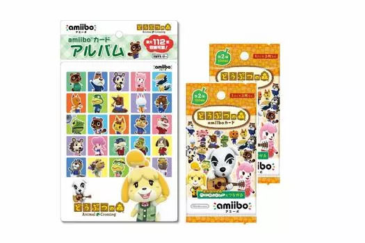 Карточка amiibo Animal Crossing, том 2, альбом для карточек amiibo Animal Crossing, набор (2 упаковки) +