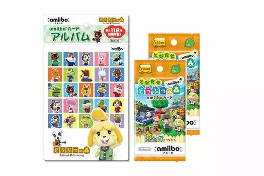 Карточка amiibo Crossing Альбом для карт amiibo Набор Animal Crossing Animal amiibo+ (2 упаковки) +