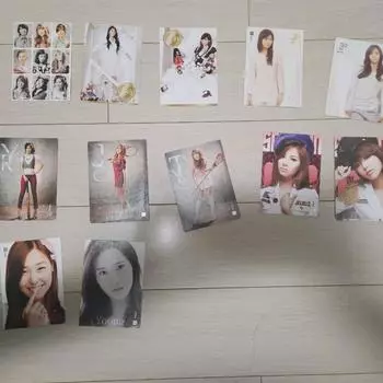 Карточка для коллекционирования звезд Girls Generation