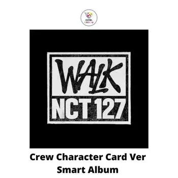 Карточка персонажа Walk Crew, версия NCT 127, 6-й альбом WALK Smart Album