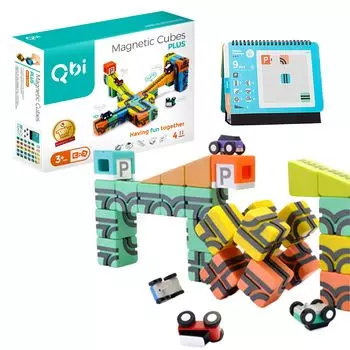 Карточка-приз на участие в конкурсе дизайна Qbitoy PLUS 33 4 Kids Design Award Challenge Card Подходит для детей от 3 лет и старше (QBI) Части, Машины, Победитель, Включено,