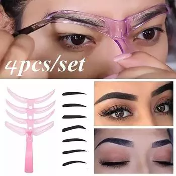 Карточка с одним словом для бровей Ручная трехмерная карточка для бровей Средство для стрижки бровей «Дрозд»