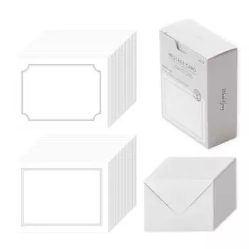 Карточка с сообщением Walgadax 40 пенсов + конверт 20 пенсов, чистый серый, 1 комплект