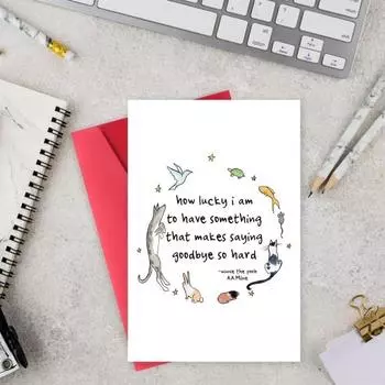 Карточка соболезнования в связи с потерей собаки Карточка соболезнования в связи с утратой любимца собак D