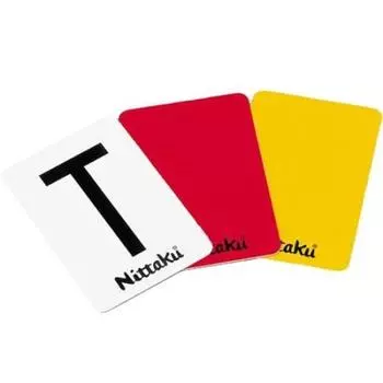 Карточка судьи по настольному теннису Nittaku NL-9596