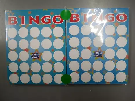 Карточки для бинго с надписями (50 карт)