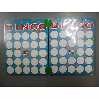 Карточки для бинго с надписями (50 карт)