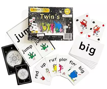 Карточки на английском языке близнецы Карточки на английском языке Карточки на слух Слова обучающие Английский словарь карточная игра Близнецы