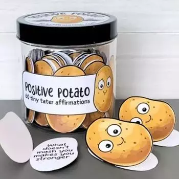 Карточки с утверждениями эмоциональной поддержки. Мини-банка с положительными солеными огурцами, 30/60 уникальных позитивных сообщений, декоративная банка для подарка от давления 30pcs,Cucumber of Cards