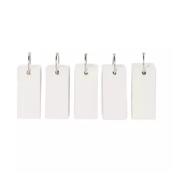 Карточки со словами в полипропиленовой обложке MUJI, 5 комплектов, прозрачные, 100 листов x 5 комплектов NAB13A9S