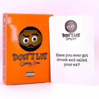 Карточная игра для вечеринок «Не лги» для взрослых — карточная игра с 59 картами и правилами для детей от 21 года — веселая игра для вечеринки с семьей и друзьями Default