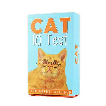 Карточная игра Gift Republic IQ Test (Кошка)