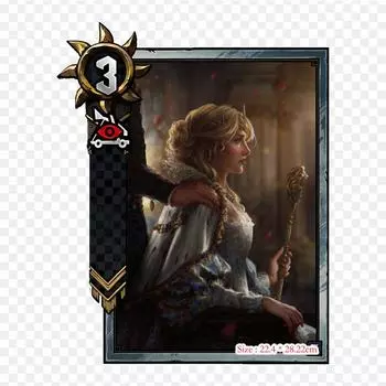 Карточная игра «Гвинт Ведьмак» Цири Эмгыр Вар Эмрейс термопереносная печать виниловые нашивки наклейки для одежды DIY аппликации моющиеся нашивки