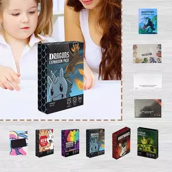 Карточная игра, Игры для вечеринок, Игры для семейных посиделок, Подарки для детей, друзей, родственников One Size