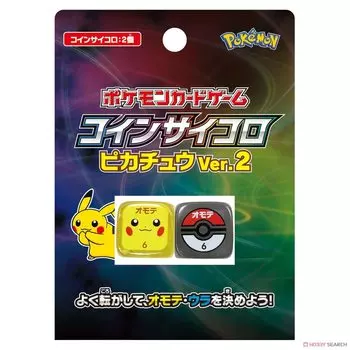 Карточная игра Jump Pokemon Coin Dice Pikachu Ver.2