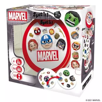 Карточная игра Marvel Emojis Zygomatic Spot It!
