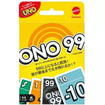 Карточная игра Mattel Game UNO Oh No для вечеринок для игроков от 7 лет и старше HHL37 Ninety-Nine 2-6