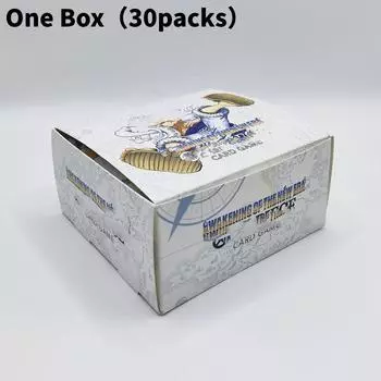 Карточная игра на тему мультфильма One Piece, игрушка, ПВХ-упаковка, настольная битва, детская игра