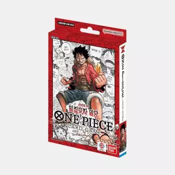 Карточная игра One Piece - Пираты Соломенной Шляпы (1 кусок), Корейский популярный бандай