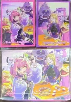 Карточная игра Pokemon Clara & Savory Deck Case Deck Shield Set