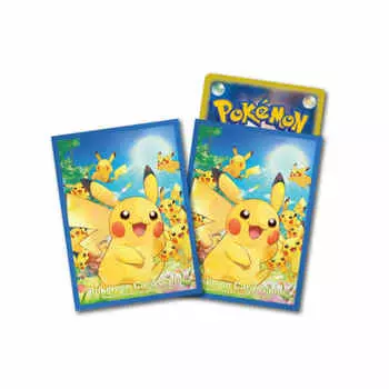 Карточная игра Pokemon Deck Shield Pikachu Большая коллекция