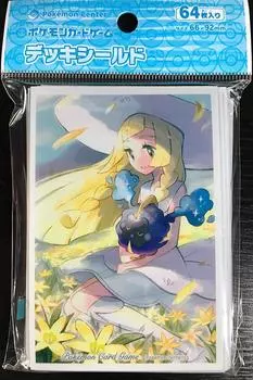 Карточная игра Pokemon Deck Shield Premium Mat Lillie & Cosmog