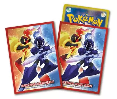 Карточная игра Pokemon Deck Shield Premium Mat Glen Alma Sawblaze &