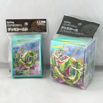 Карточная игра Pokemon Dynamax Rayquaza Deck Case Deck Shield Set &