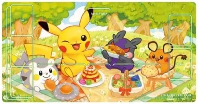 Карточная игра Pokemon Резиновый игровой коврик Пикачу Морпеко и