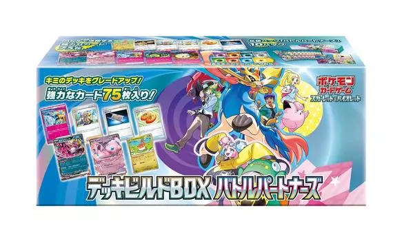 Карточная игра Pokemon Scarlet Violet Deck Build BOX Боевые партнеры и