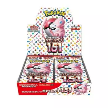 Карточная игра Pokemon Scarlet & Violet Enhanced Expansion Pack Pokemon Card 151 Booster Box (японский язык) - 20 упаковок