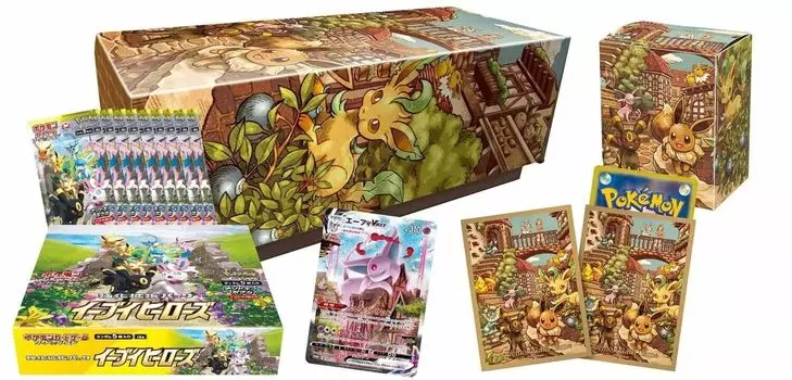 Карточная игра Pokemon Trading Card Game Eevee Heroes Eevee Set 2 Усиленные коробки расширения Ограниченный рекламный набор (японский язык)