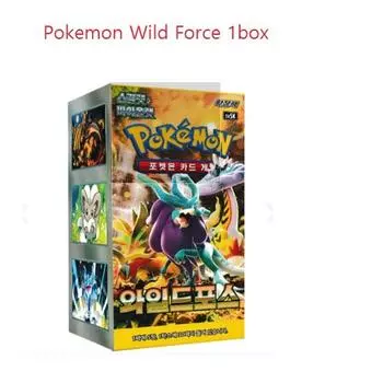 Карточная игра Pokmon Scarlet & Violet Expansion Pack Wild Force Box, корейская версия WILD FORCE 1box