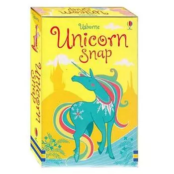 Карточная игра Usborne Snap (единорог)
