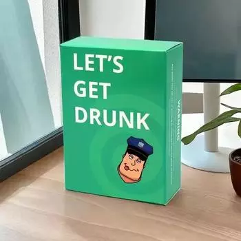Карточные игры для вечеринок с выпивкой 88 карт Игра «Давайте напьемся» для пар Взрослые Захватывающее веселье Приключенческие идеи для вечеринок и свиданий