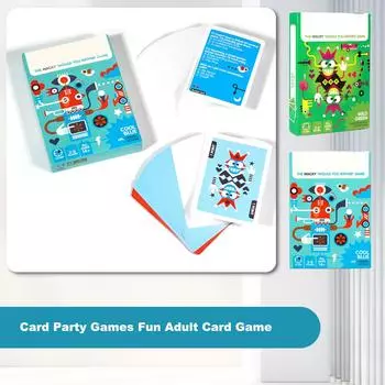 Карточные игры для вечеринок Веселая карточная игра для взрослых, подходит для вечеринок настольные игры One Size
