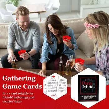 Карточные игры Unny для взрослых, веселые игры для вечеринок, игры для пар, One Size