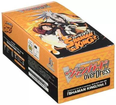 Карточный бой!! Vanguard overDress Название Booster Vol. 3 ШАМАН КИНГ Том 1 VG-D-TB03 КОРОБКА