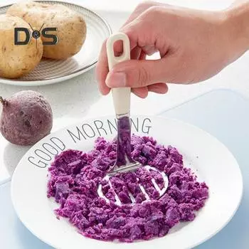 Картофельная давилка без усилий, морковная давилка из нержавеющей стали, удобная ручная картофельная дробилка для домашней кухни