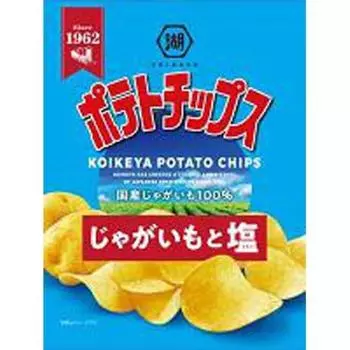 Картофельные чипсы Картофель и соль 60 г Koikeya [Набор 12]