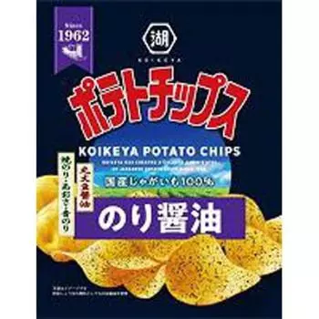 Картофельные чипсы Koikeya с соевым соусом Nori 50 г x 12 шт.