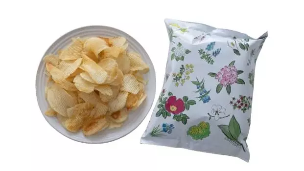 Картофельные чипсы Rokka Tei с легким вкусом 60 г x 12 пакетов. Без химических приправ. Подарок [только для Хоккайдо]