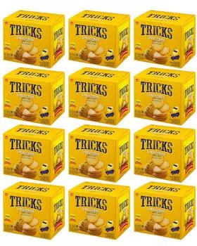 Картофельные чипсы TRICKS в индивидуальной упаковке, кондитерские изделия, оригинальные, 180 г x 12 коробок, сертифицированные как Халяль, нежареные