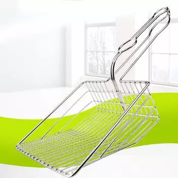КАРТОФЕЛЬНЫЙ наполнитель для кошачьего туалета для больших кошек Уменьшает кошачий туалет Простой в использовании для кошек Уборка прочного кошачьего туалета Изготовлен из прочного совок, Принадлежности, Работа, Лопата, Совок,
