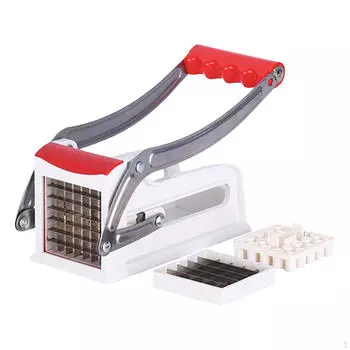 Картофелерезка для хрустящей картошки фри красный