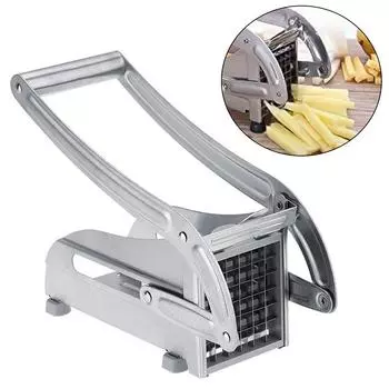 Картофелерезка из нержавеющей стали Health, в основном серебро