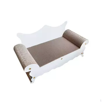 Картонная мебель для царапанья кошек коричневый