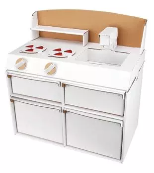 Картонная система кухни